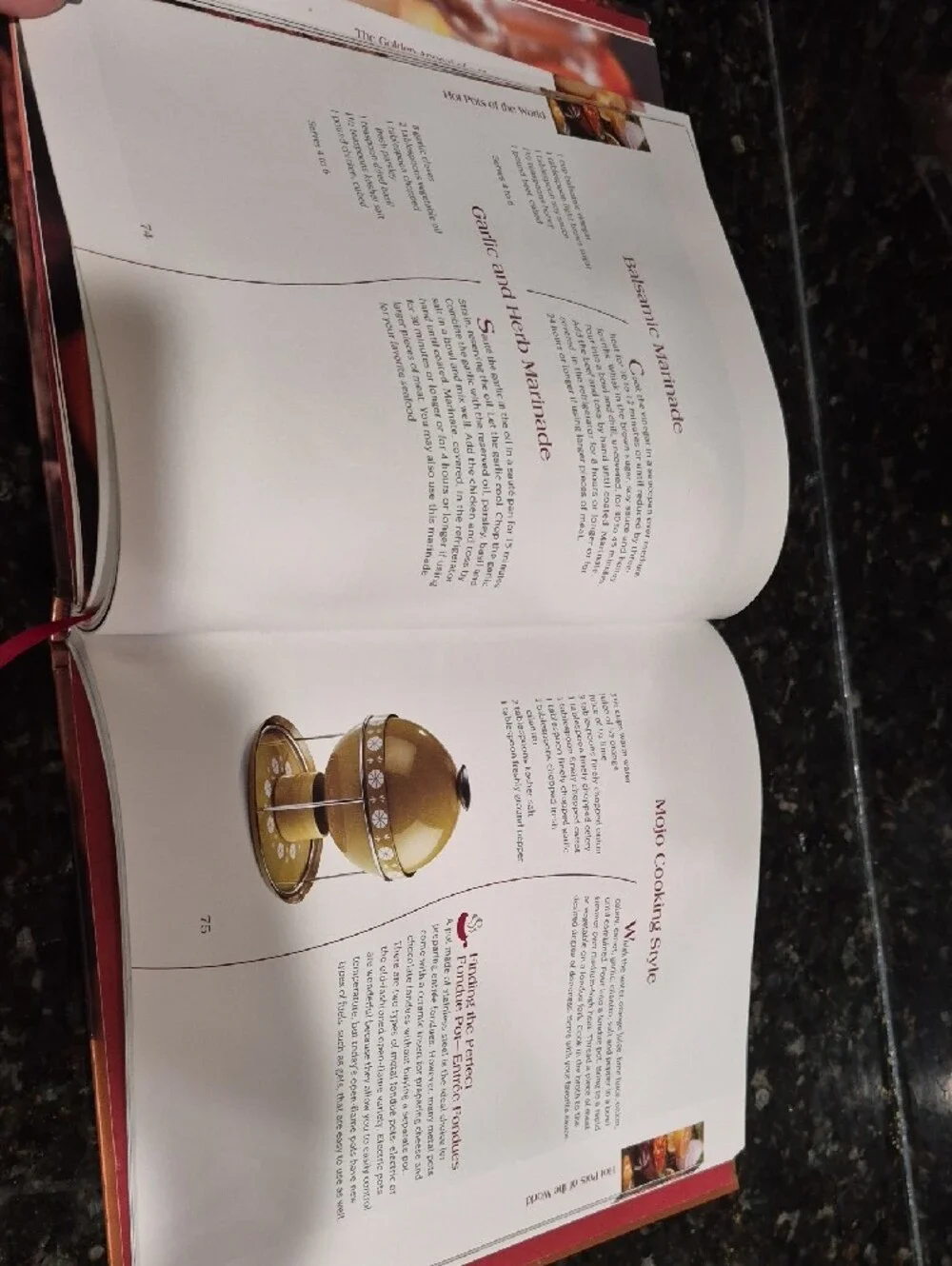Dip into Something Different Cookbook - Red